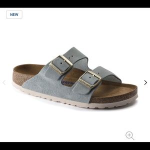 Birkenstock Arizona Softbed - Light Blue